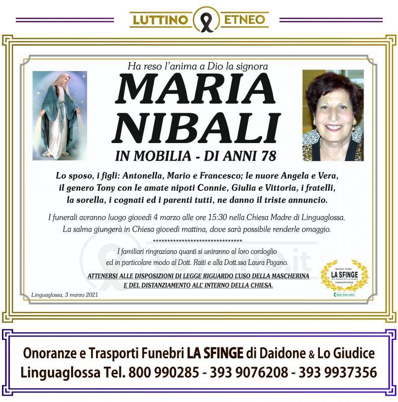 Maria  Nibali 
